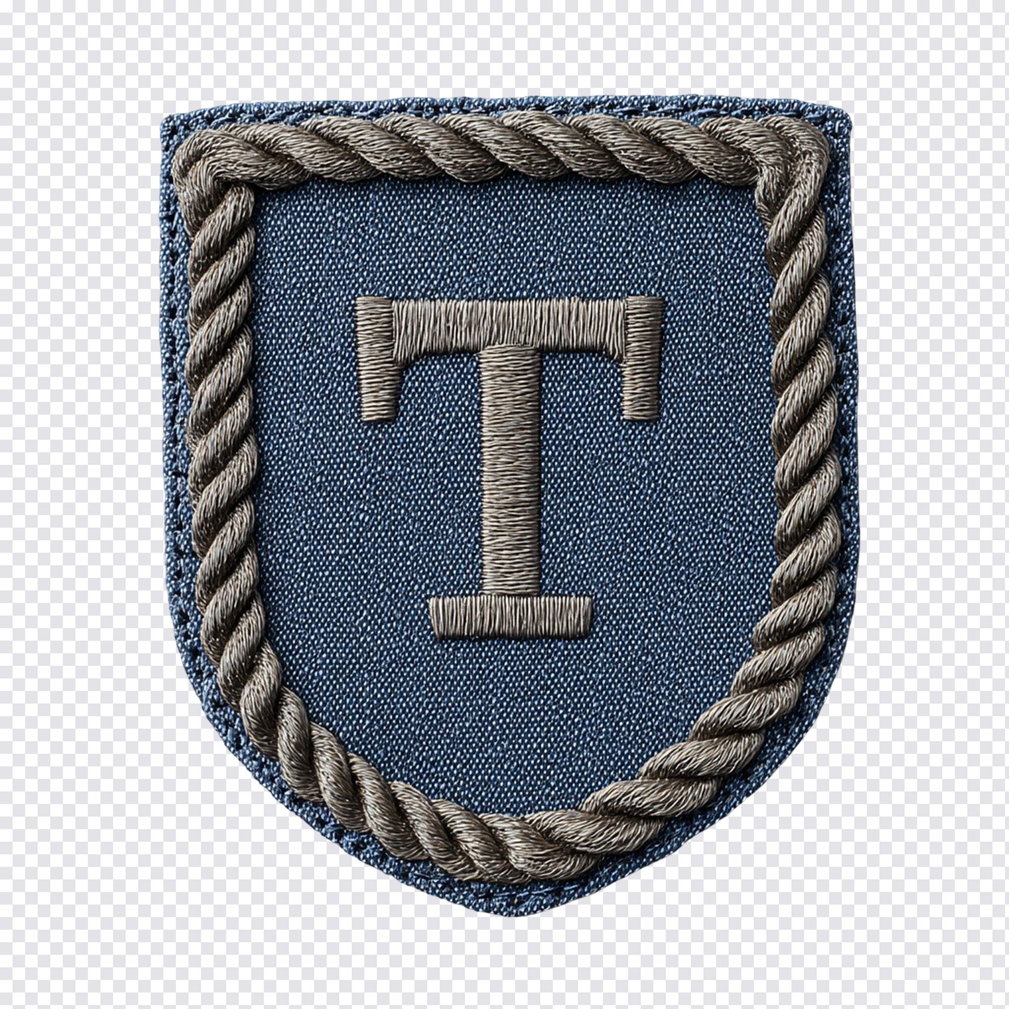 Patch ricamato con lettering